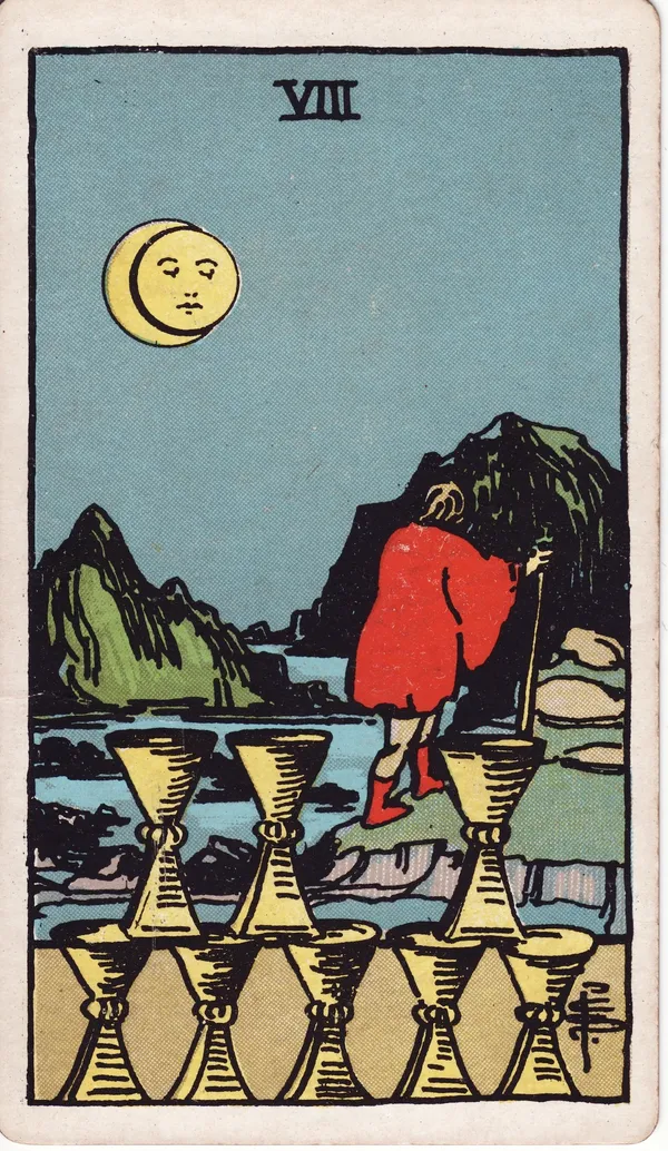 Eight of Cups tarot card