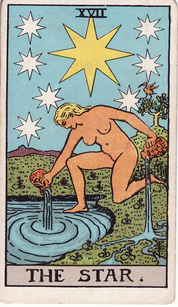 The Star tarot card